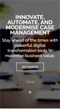 Mobile Screenshot of justicealign.com